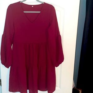 Puff Sleeve Dress